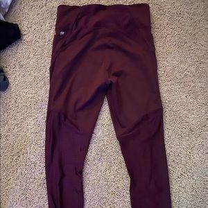 fabletics purple semi see through workout leggings
